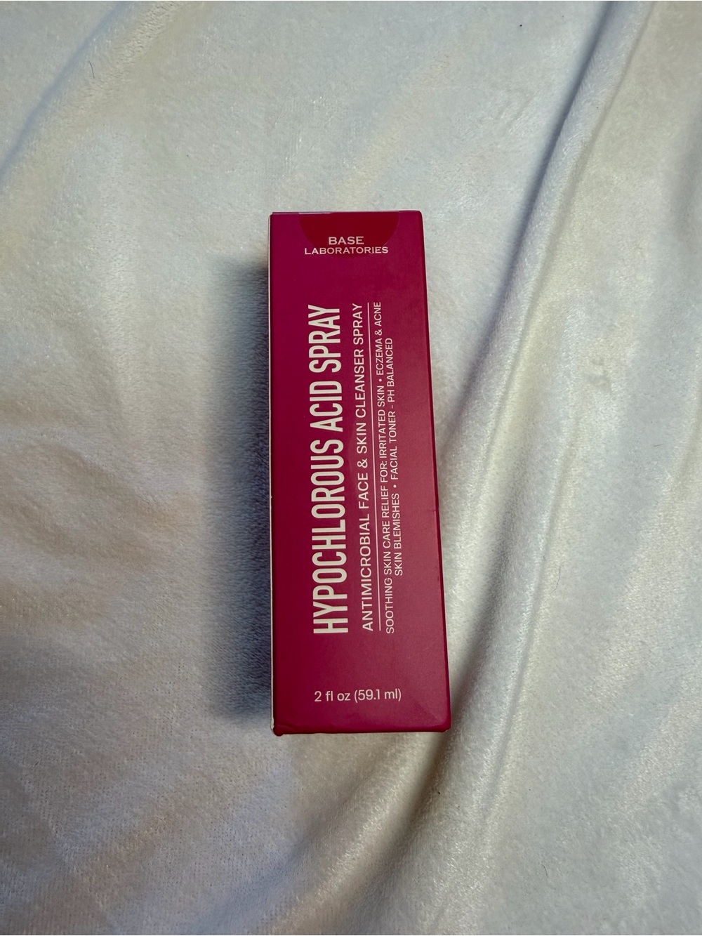 Hypochlorous Acid Spray – Pink Antimicrobial Face & Skin Cleanser